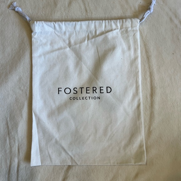 Fostered Collection Drawstring Canvas Bag - Picture 1 of 2